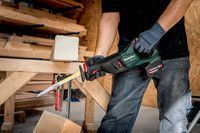 Акумуляторна шабельна пила Metabo SSEP 18 LT Картонна коробка (601616850)