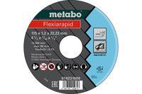 Відрізний диск Metabo Flexiarapid 115x1,2x22,23 Inox, TF 41 (616231000)
