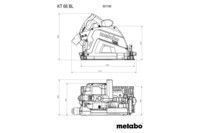 Ручна дискова пила Metabo KT 66 BL + FS 160 (691219000)