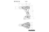 Акумуляторний ударний дриль Metabo SB 18 L BL Q metaBOX 145 (613158500)