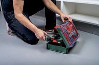 Акумуляторний ударний дриль Metabo PowerMaxx SB Basic Set (600385710)