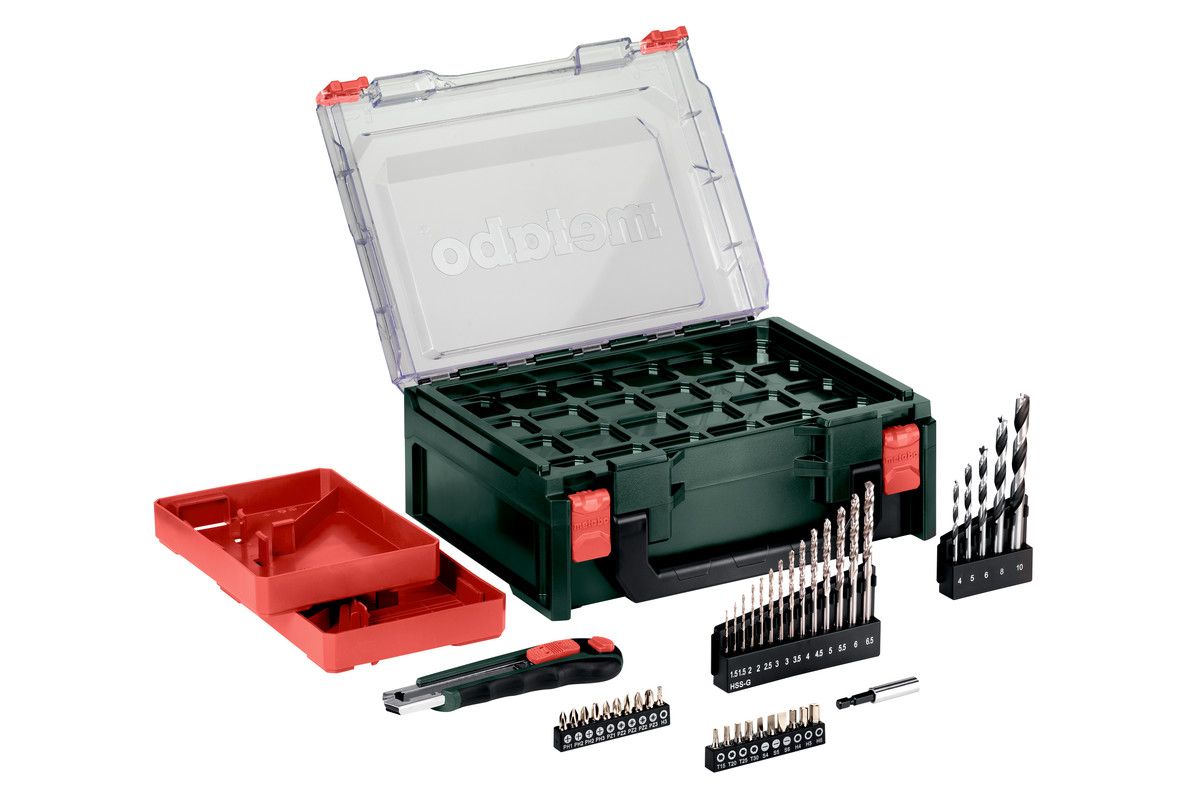 Акумуляторний ударний дриль Metabo PowerMaxx SB Basic Set (600385710)