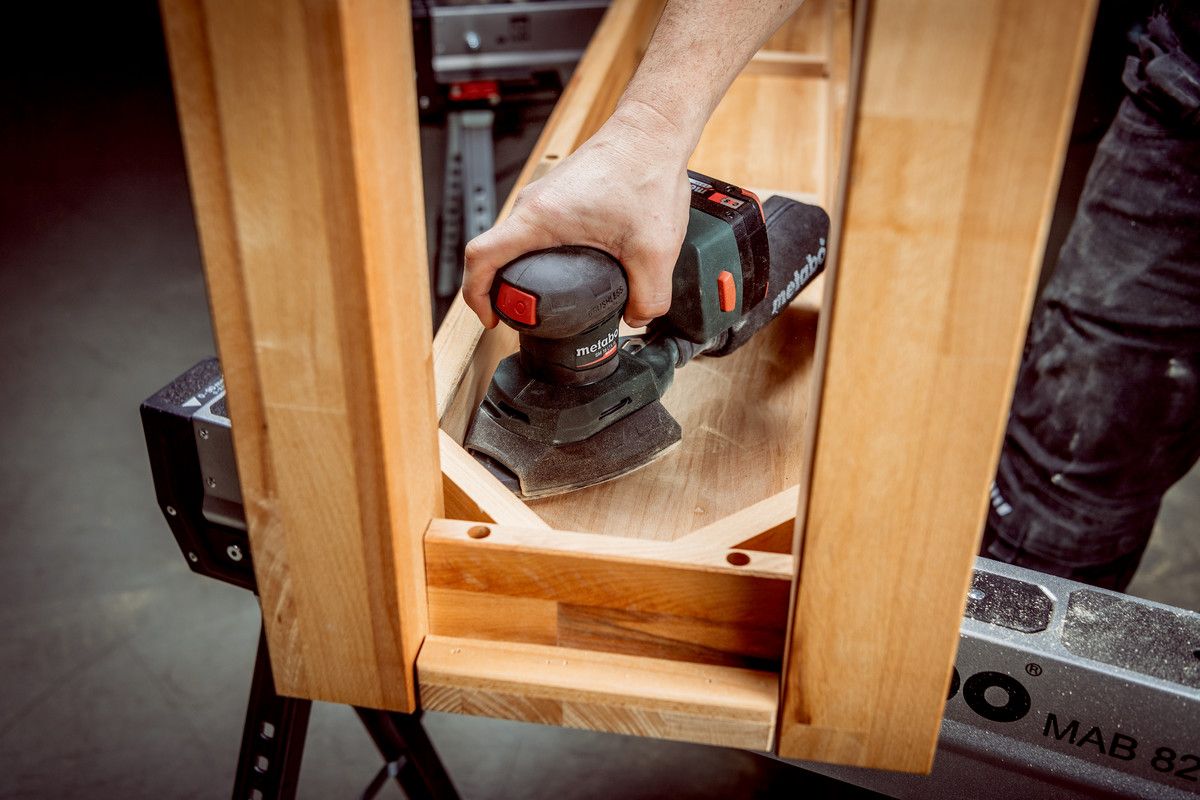 Акумуляторна багатофункціональна шліфувальна машина Metabo SM 18 LTX BL (602089850)