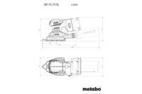 Акумуляторна багатофункціональна шліфувальна машина Metabo SM 18 LTX BL (602089850)