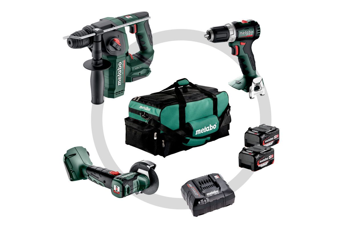 Акумуляторний інструмент в комплекті Metabo Combo Set 3.1.1 18 V (685235000)