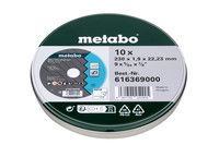 Набір відрізних дисків Metabo SP Inox TF 41, 230x1,9, 10 шт (616369000)
