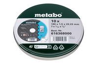 Набір відрізних дисків Metabo SP Inox TF 41, 180x1,5, 10 штx (616368000)