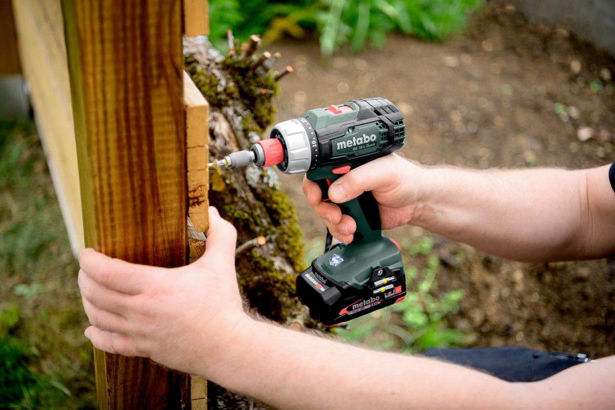 Акумуляторний дриль-шуруповерт Metabo BS 18 L Quick metaBOX 145 (614052500)
