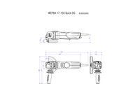 Болгарка Metabo WEPBA 19-150 Q DS M-Brush (613117000)