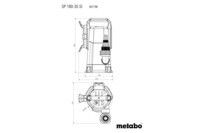 Занурювальний насос для брудної води Metabo SP 180-35 SI (601796000)