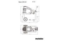 Компресор Metabo Basic 200-24 (601522000)
